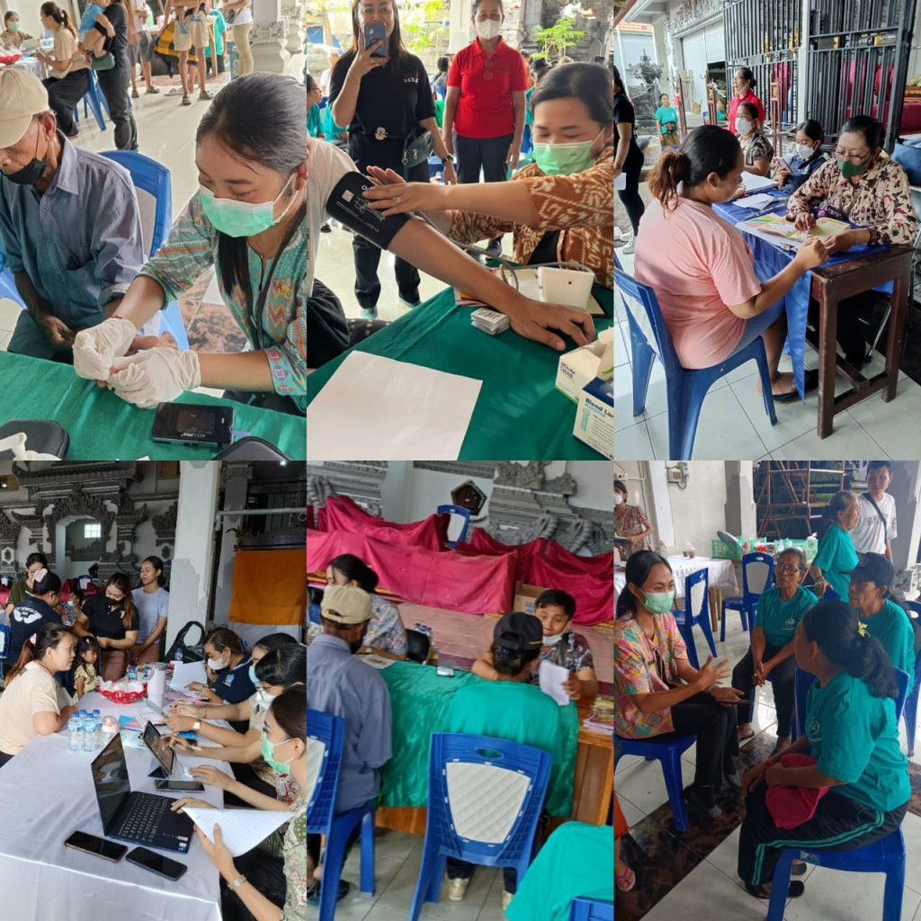 Kegiatan Posyandu Lansia, posyandu balita, posyandu remaja, kelas ibu hamil serta penyuluhan Thypoid di Br. Pengenderan  Hari Sabtu, 07/06/2025